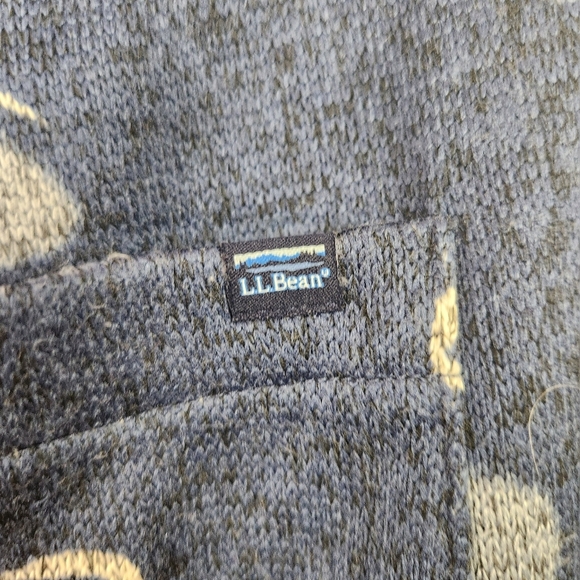 L.L. Bean Women's Lightweight Sweater Fleece Pants Size Medium Loungewear Cabin - Picture 6 of 9